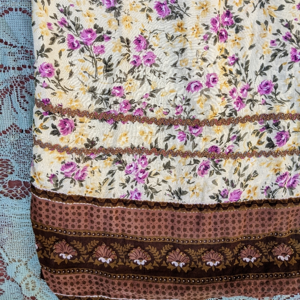 Y2K Whimsy Cotton Skirt - Picture 5 of 9